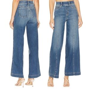 SPANX x REVOLVE Seamed Front Wide Leg Jean in Vintage Indigo 20407R